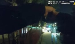 警方公布了一段视频，显示警察在城市高地射杀了一名武装男子