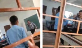 震惊议员：校长用球棒痛打在教室里打板球的学生