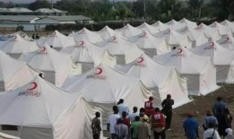 “灾难发生时暂停帐篷销售”