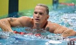 著名游泳运动员辛普森最后一次掷奥运骰子