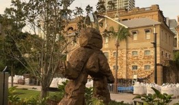 皇后码头(Queen 's Wharf)的人行道、艺术和公共空间熠熠生辉