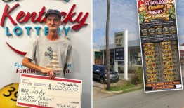 田纳西州一对父子赢得100万美元刮刮乐大奖：“我再也不吃腊肠了”