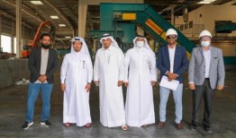 环境部参观Al Khor的废物转运站