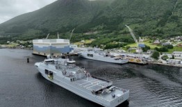 挪威海岸警卫队Christens第三和最后一个扬马延级OPV