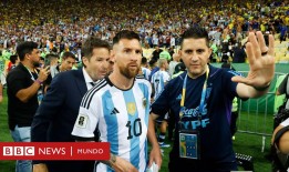 阿根廷对巴西：马拉卡纳球场发生骚乱，导致梅西将阿根廷国家队球员驱逐出球场