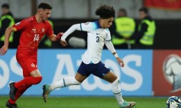 暗淡无光的英格兰守在北马其顿